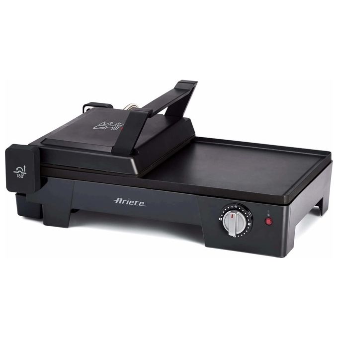 Ariete 1916 Multigrill 3in1 - Griglia Elettrica da tavolo 3 in 1 con piastra liscia e rigata con 3 superfici di cottura