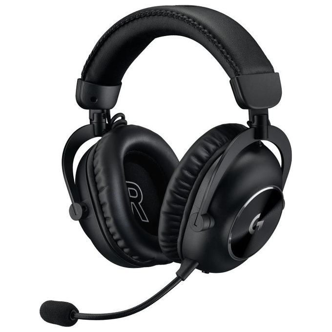 Logitech G 981-001263 PRO X 2 LIGHTSPEED Cuffie Gaming Wireless Bluetooth Driver Grafene 50h DTS 7.1 Surround colore Nero