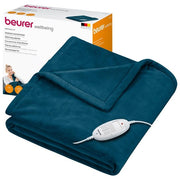 Beurer 42108 HD 75 Cosy Termocoperta 100W 6 livelli di temperatura 180x130 cm lavabile in lavatrice colore Ocean