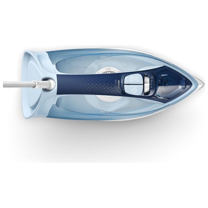 Philips DST5030-20 Serie 5000 Ferro a vapore 2400 W piastra SteamGlide Plus vapore 45 g-min colpo vapore 180 g-min colore Blu