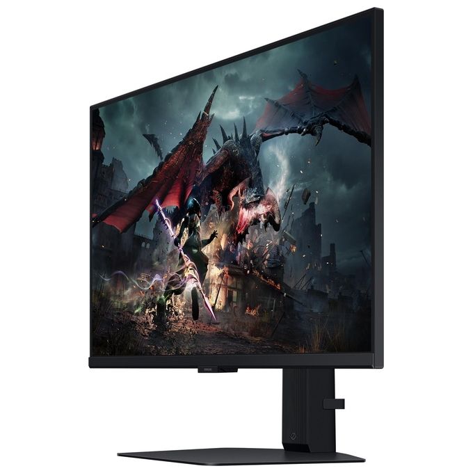 Samsung LS32CG510EUXEN Odyssey G5 Monitor Gaming 32'' QHD VA 165Hz 1ms HDR10 AMD FreeSync Premium colore Nero