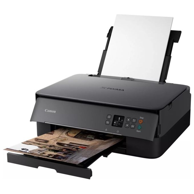 Canon 4462C086 PIXMA TS5350i Stampante Multifunzione Inkjet A4 4800x1200 DPI Wi-Fi Display OLED Stampa Fronte Retro colore Nero