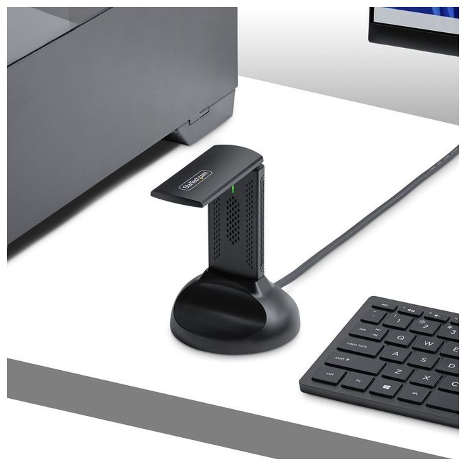 StarTech.com AX54005A-USB-WIFI-6E Chiavetta USB Wi-Fi 6E Tri-Band 2,4 5 6 GHz con Antenna Pieghevole USB 3.0 colore Nero