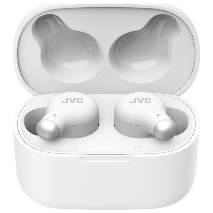 JVC HA-A25T Auricolari True Wireless In-ear Bluetooth 5.3 Memory Foam Noise Canceling 28 ore colore Bianco