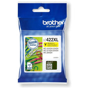 Brother LC422XLY Cartuccia d'Inchiostro Originale Inkjet Alta Capacita' XL 1500 pagine colore Giallo