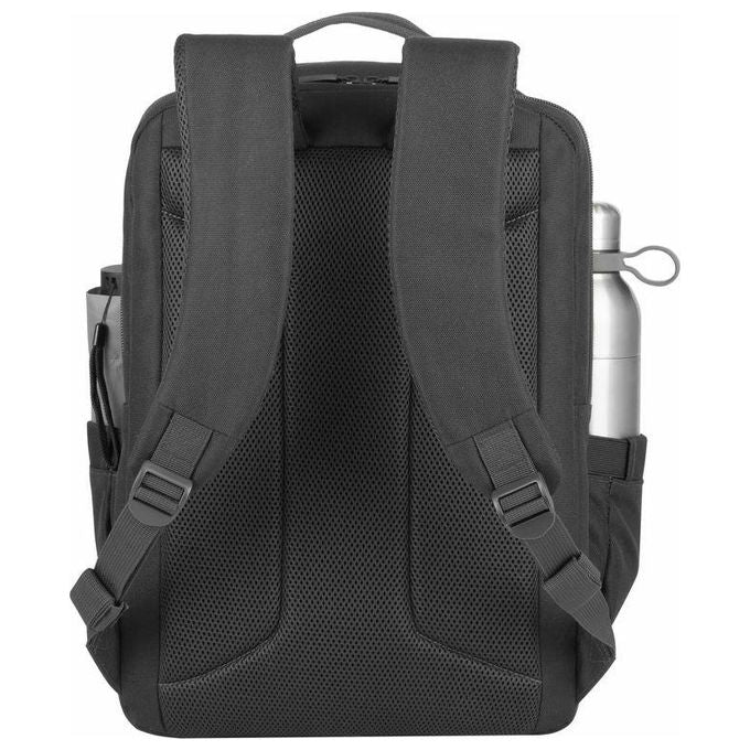 Rivacase 7764 BLACK 5516 Zaino City Backpack per Laptop fino a 15,6'' con Scomparto Imbottito e Tasche Organizzative colore Nero