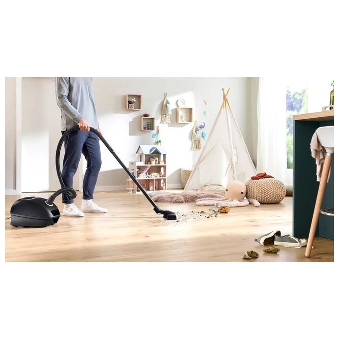 Bosch BGB41BA1 Serie 4 Aspirapolvere a Traino con Sacchetto 4 L 600 W 75 dB colore Nero