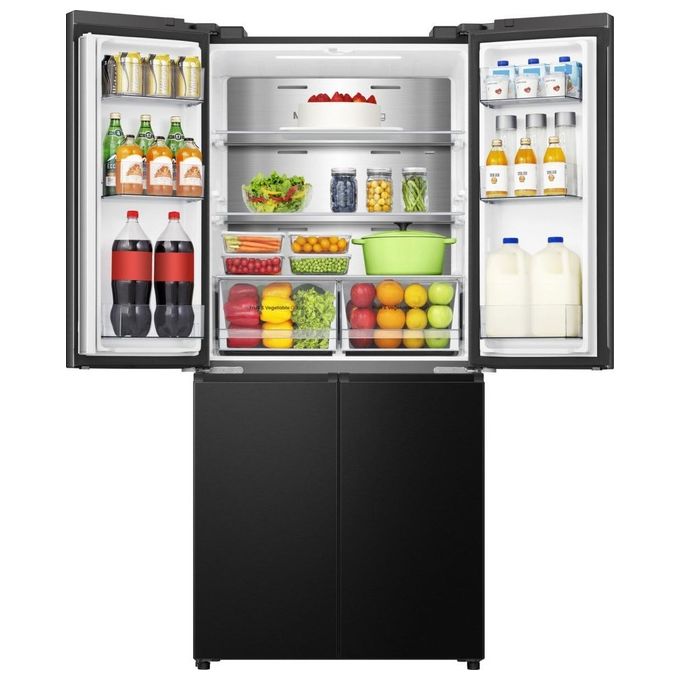 Hisense RQ5P470SAFE Frigorifero 4 Porte 483 L 178 cm Classe E 37 dB Total No Frost WiFi colore Nero