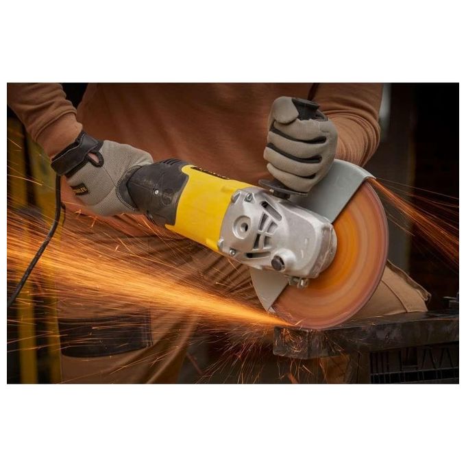 Stanley FMEG232-QS Fatmax Smerigliatrice Angolare 2000W 230mm 6500rpm colore Rosso e Nero