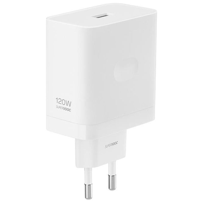 Realme RMTC120W SuperVOOC Caricabatterie da rete USB Type-A 120W Ricarica rapida colore Bianco