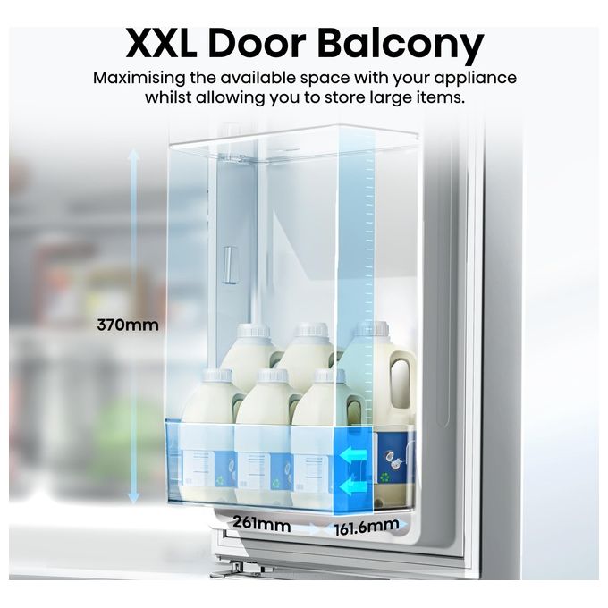 Hisense RQ5P470SMIE Frigorifero 4 Porte 460 L 178 cm Classe E 37 dB Total No Frost Wi-Fi Dispenser Acqua colore Inox