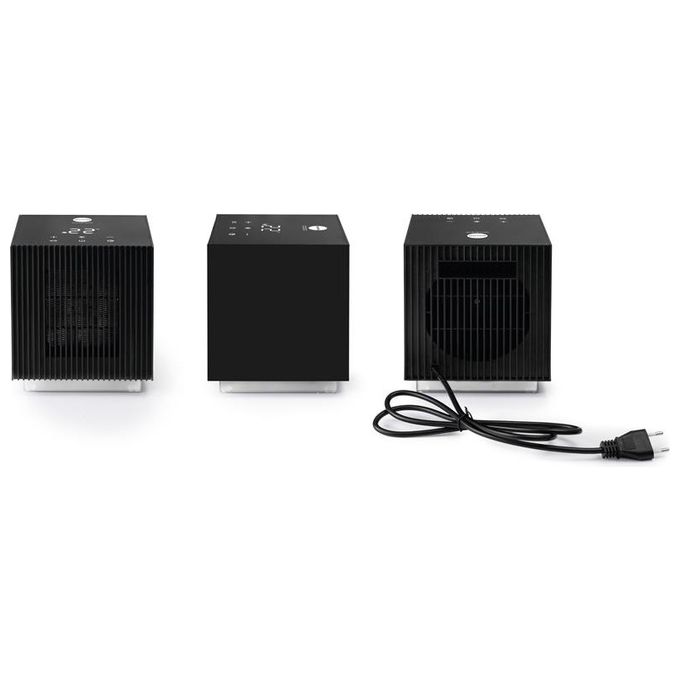 Macom 931 Enjoy and Relax Stufetta Elettrica Ceramica 2000 W con Timer e Display LED colore Nero