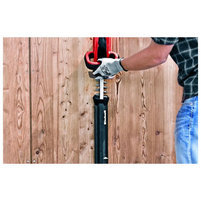 Einhell 3410506 GE-CH 1855-1 Li Kit Tagliasiepi a batteria 18 V 2,5 Ah lama 55 cm impugnatura regolabile colore Nero Rosso