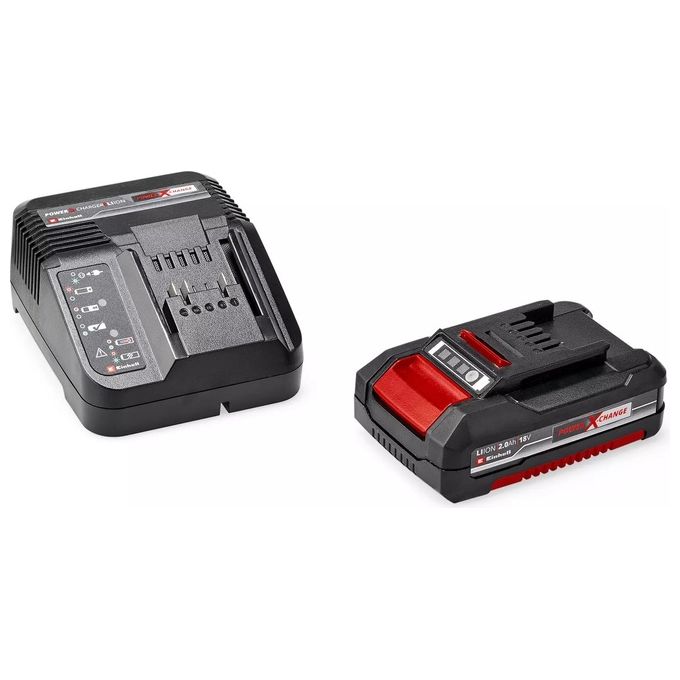 Einhell 4514211 TP-CD 18-60 Li-i BL Trapano avvitatore a percussione a batteria 18 V 2,0 Ah motore brushless mandrino 13 mm luce LED inclusa valigetta colore Nero