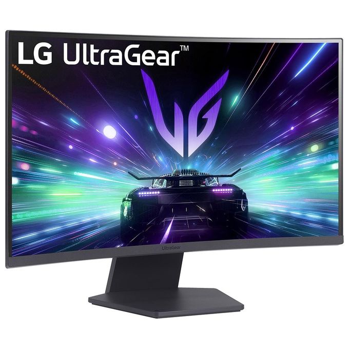 LG 27GS60QN UltraGear Monitor Gaming Curvo 27'' Quad HD 2560x1440 180Hz 1ms AMD FreeSync HDR10 colore Nero