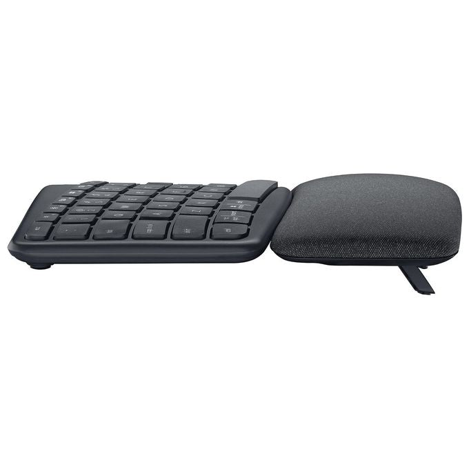 Logitech ERGO K860 Tastiera Ergonomica Wireless Split QWERTY Layout Italiano Bluetooth 2.4 GHz Supporto Polsi colore Grafite