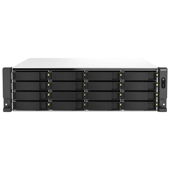 QNAP TS-H2287XU-RP-E2336-32G TS-h2287XU-RP NAS 22 alloggiamenti Intel Xeon E-2336 32 GB DDR4 QuTS hero colore Nero Bianco