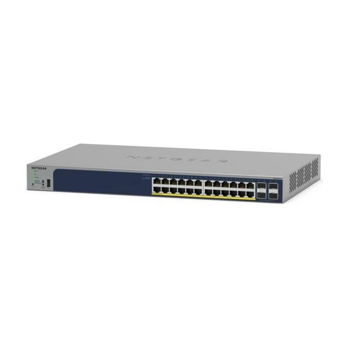 NETGEAR GS728TPP-300EUS GS728TPP Switch Gestito L2-L3-L4 24 Porte Gigabit Ethernet PoE+ 4 SFP colore Grigio