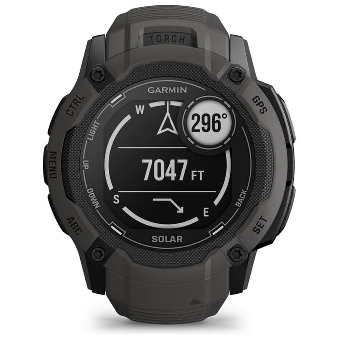 Garmin 010-02805-00 Instinct 2X Solar Orologio sportivo GPS Glonass Galileo Touch screen Solar 50 mm colore Grafite