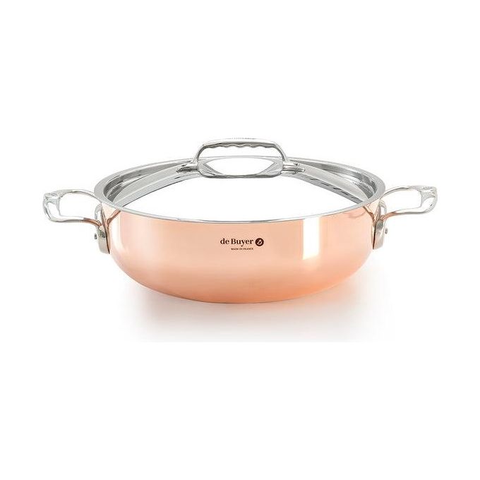 De Buyer Prima Matera Pentola Rame-Inox 28cm Conica per Induzione