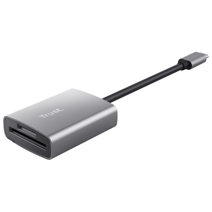 Trust Dalyx Lettore Rapido di Schede Usb Type-C Alluminio