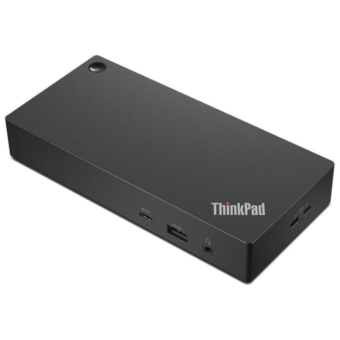 Lenovo 40AY0090EU ThinkPad Universal Docking Station USB-C 3.2 Gen 1 10 Porte 4K DisplayPort HDMI Ethernet 90W colore Nero