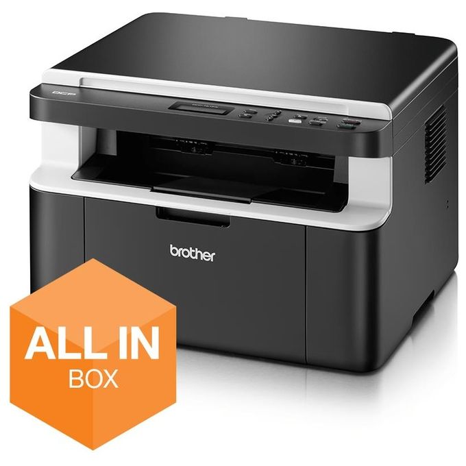 Brother DCP-1612W Stampante Multifunzione Laser Wi-Fi con 5 Toner TN1050 Inclusi