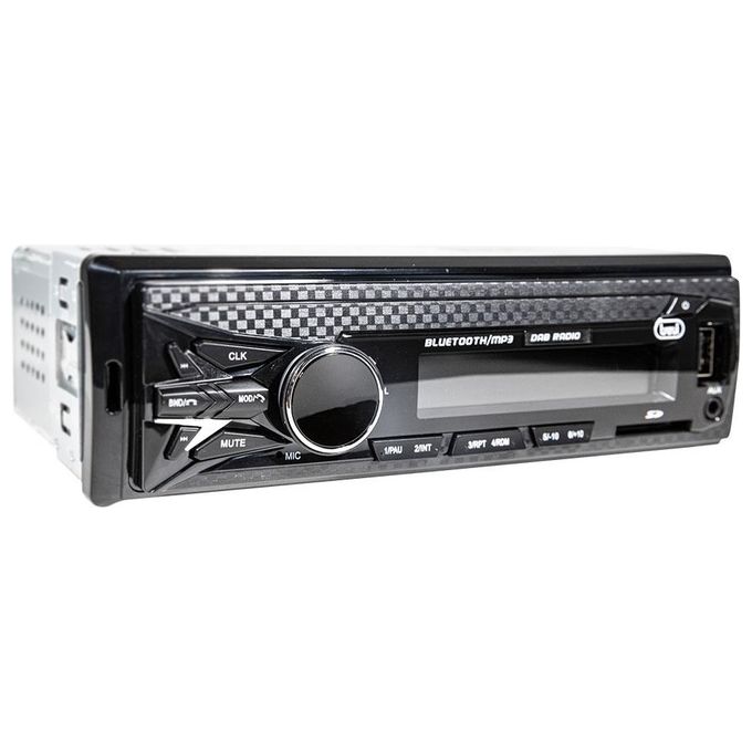 Trevi 0575100 AUTORADIO DAB FM 160W WIRELESS USB SD AUX-IN SCD 5751 DAB 1 DIN 160 W DAB+ FM MP3 LCD Blu colore Nero