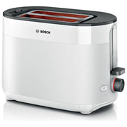 Bosch TAT2M121 MyMoment Tostapane 2 Fette 950 W Funzione Scongelamento e Riscaldamento Vassoio Raccoglibriciole Rimovibile colore Bianco