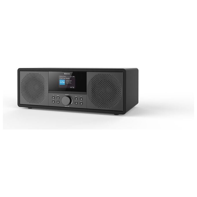 Denver MIR-270B Microsistema audio con radio Internet DAB+ FM lettore CD Bluetooth AUX USB Wi-Fi 2 x 10W RMS colore Nero
