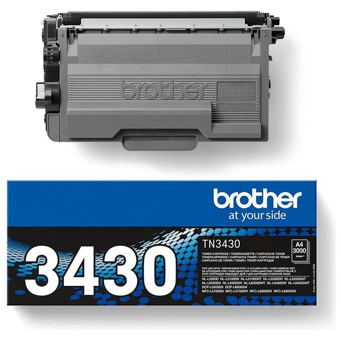 Brother Toner 3000pg per Hl-l5000d-l5100dn-l6400dw-l6400dwt Dcp-l5500dn-l6600dw