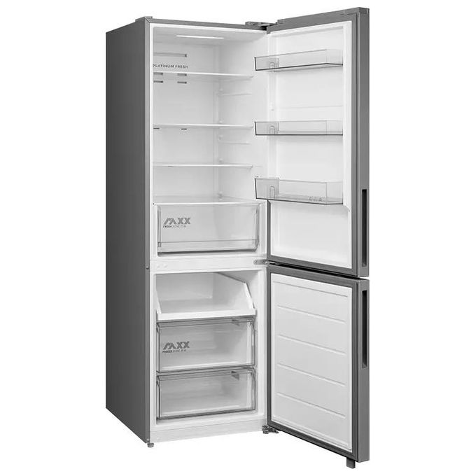 Midea MDRB548MME46 Frigorifero Combinato Total No Frost 401L Classe E Acciaio Inox