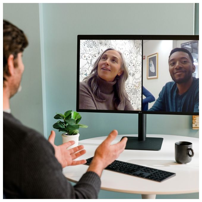 Owl Labs FRS100-2000 Owl Bar Sistema di Videoconferenza Barra 4K 48 MP con Microfoni Omnidirezionali e Altoparlante Integrato Certificato per Microsoft Teams colore Grigio