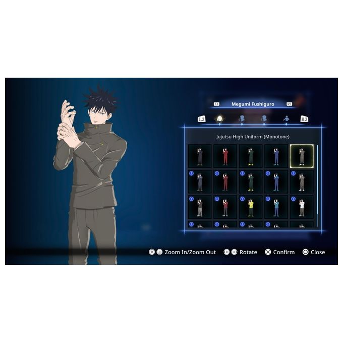 BANDAI NAMCO INS116443 Jujutsu Kaisen Cursed Clash Videogioco Nintendo Switch Picchiaduro 2v2 3D PEGI 12 Multiplayer Online