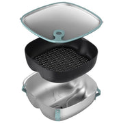 Philips HD9960-00 Accessorio per Airfryer XXL 8.3 L Cottura a Vapore e Salteatura in Acciaio Inox colore Grigio
