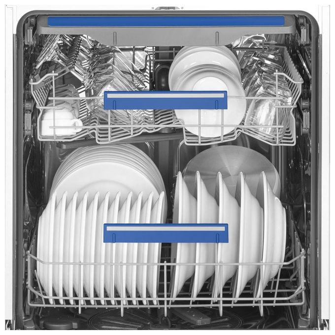 Smeg STL362DQ Lavastoviglie Incasso Scomparsa Totale 14 coperti Classe D 46 dB 8 programmi FlexiFit (82x60x55 cm) colore Nero