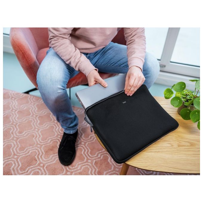Trust 21248 Custodia Morbida per Portatili da 15,6'' Nero