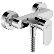 Hansgrohe 72440000 Rebris S Miscelatore Monocomando Vasca da Esterno 2 Funzioni Bocca Vasca e Doccetta Sistema Ceramico Temperatura Regolabile colore Cromo 1