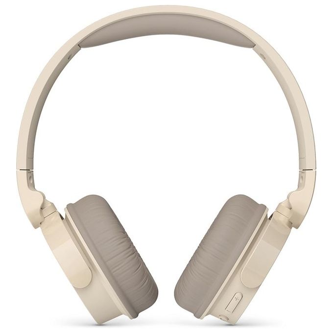 Philips TAH3209BG-00 Cuffie On-Ear Wireless Bluetooth 5.3 25 ore autonomia ricarica rapida USB-C driver 32 mm colore Beige
