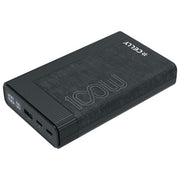 Celly PBPD100W20000BK Power Bank 20000 mAh 100W Power Delivery 2 USB-C 1 USB-A Display LED colore Nero