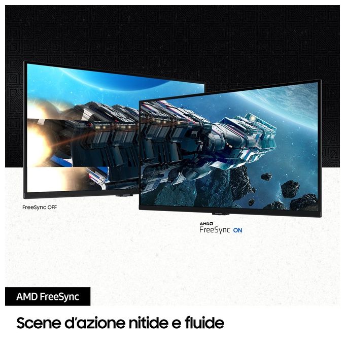 Samsung LS27DG500EUXEN Odyssey G5 Monitor Gaming 27'' IPS QHD 2560x1440 180Hz 1ms AMD FreeSync DisplayHDR 400 Pivot colore Nero