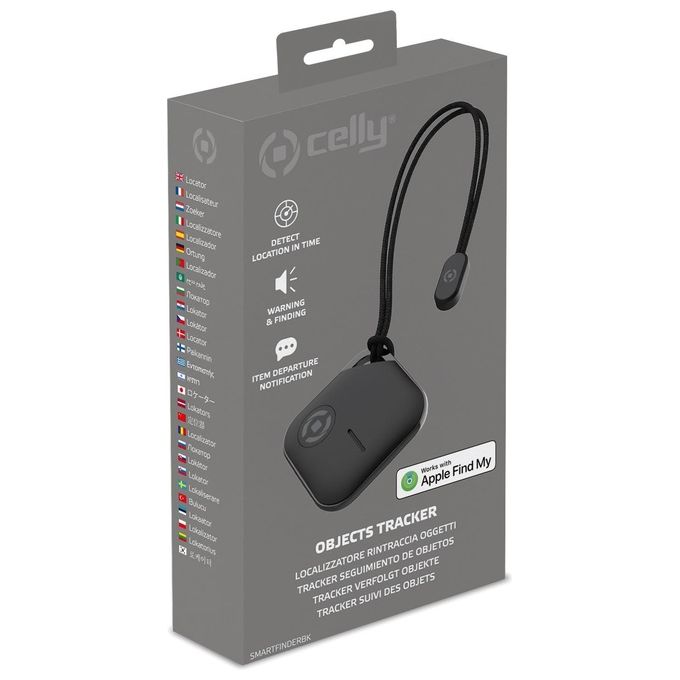 Celly Smart Tag Finder Nero