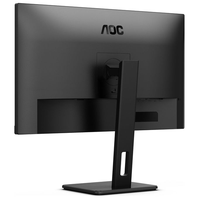 AOC Q27E3UMF Essential-line Monitor LED QHD 27'' 2560x1440 Pixel 75Hz VA Flicker Free Low Blue Light Regolazione Altezza Rotazione Girevole Altoparlanti Integrati Hub USB colore Nero