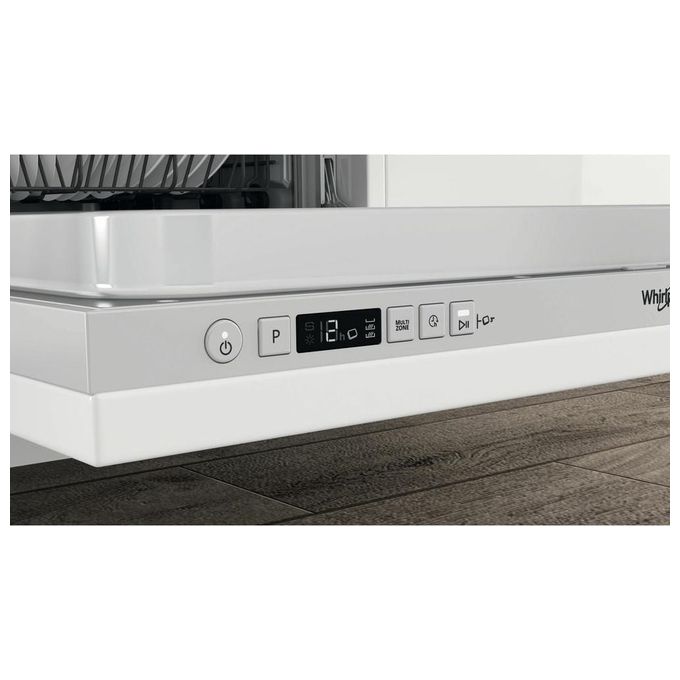 Whirlpool WIC 3C26 F Lavastoviglie Incasso 14 coperti Classe E 46 dB NaturalDry 8 programmi Terzo cestello (82x60x55 cm) colore Argento