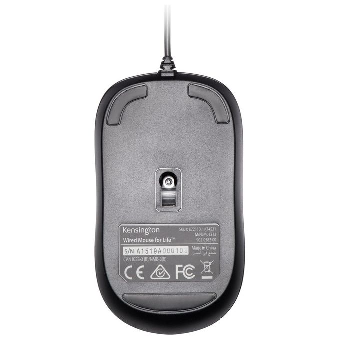 Kensington Valumouse Three Button Wired