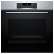 Bosch HRG532BS3 Serie 4 Forno da incasso Elettrico Ventilato 71 L Classe A+ Air Fry Vapore Grill (60x60x60 cm) colore Inox