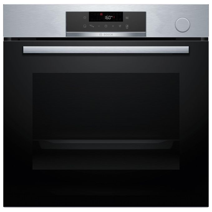 Bosch HRG532BS3 Serie 4 Forno da incasso Elettrico Ventilato 71 L Classe A+ Air Fry Vapore Grill (60x60x60 cm) colore Inox