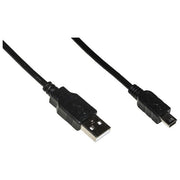Link cavo usb 2.0 mini b 5 poli per ricarica o trasmissione dati in rame mt.1