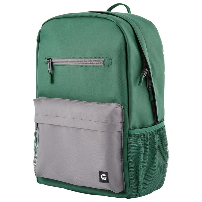 HP 7J595AA Campus Green Zaino per Notebook 15.6'' Resistente all'Acqua Scomparto Imbottito colore Verde