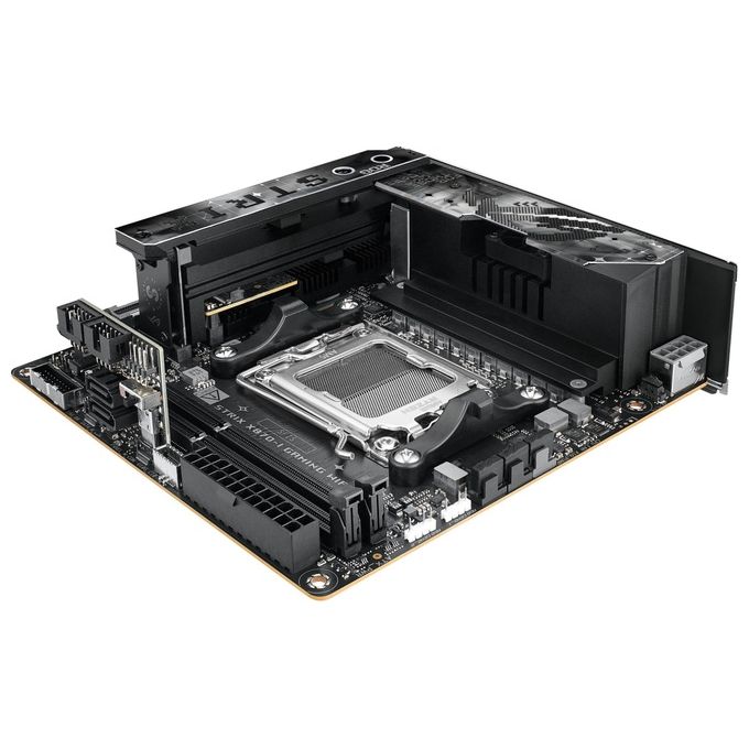 ASUS 90MB1IW0-M0EAY0 ROG Strix X870-I Scheda madre AM5 DDR5 USB4 Wi-Fi 7 Mini-ITX colore Nero